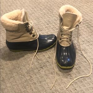 JCrew Sperry Top-sider Boots